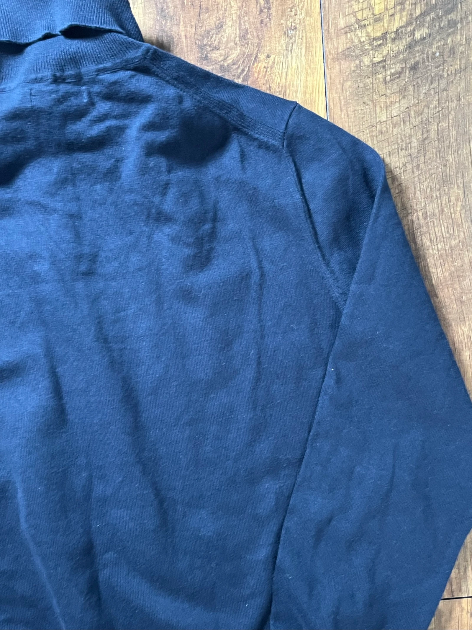 Fine Knit Roll-Up Collar Regular Fit Sweater - Jules - Size M - Very Good Condition – photo 11